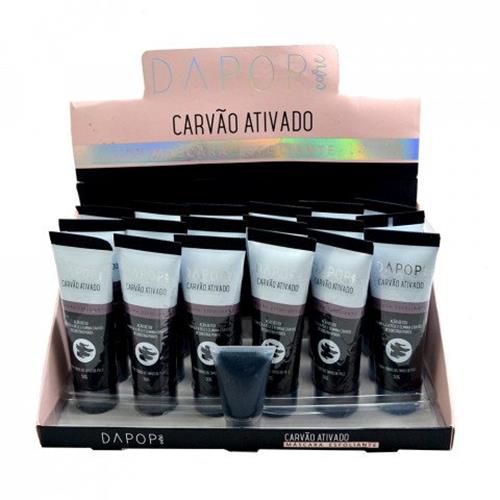 Máscara Esfoliante Carvão Ativado Dapop Care DP2036 – Box c/ 18 unid