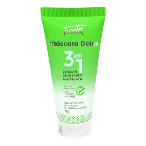 Máscara Facial Detox 3x1 Tracta
