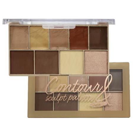 Paleta de Contorno Sculpt Dark Ruby Rose HB-7517D