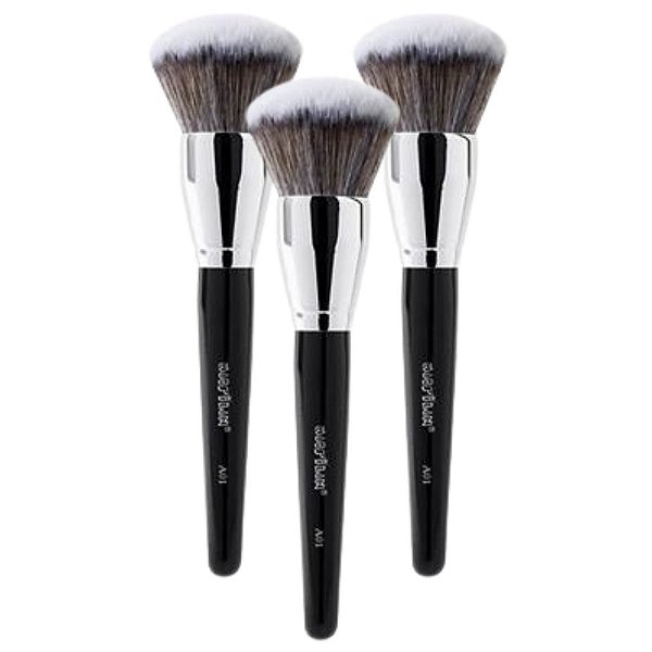 Pincel Profissional Grande Para Pó Linha Max Macrilan A01 – Kit c/ 03 unid