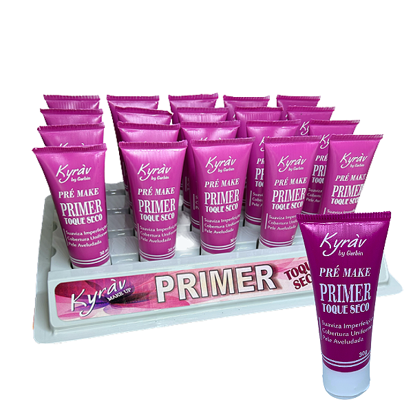 Primer Facial Pocket Pré Make Toque Seco 30g Kyráv 753 - Box c/ 20 unid