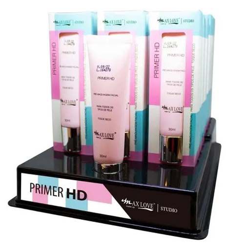 Primer HD Pré-Maquiagem Max Love – Box c/ 30 unid