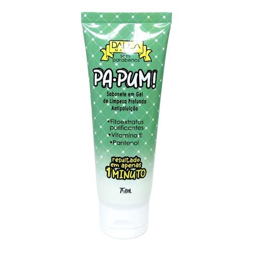 Sabonete em Gel de Limpeza Profunda Antipoluição Vegano Pa-Pum Dalla DL0825