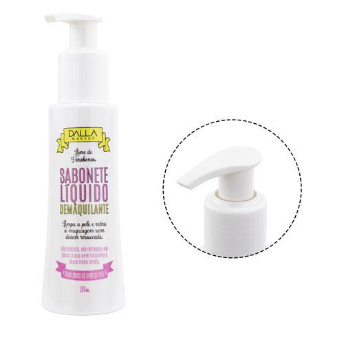 Sabonete Líquido Demaquilante Vegano Dalla DL0820
