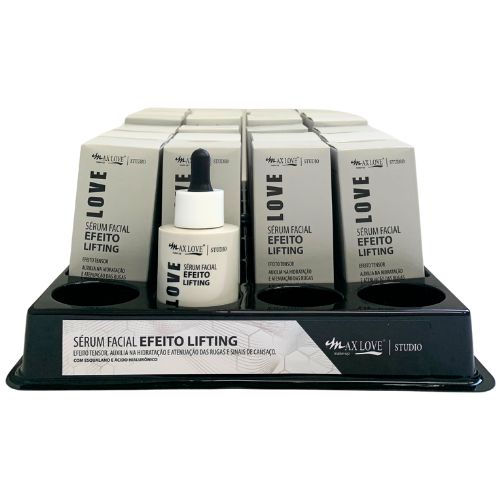 Sérum Facial Efeito Lifting Max Love – Box c/ 24 unid