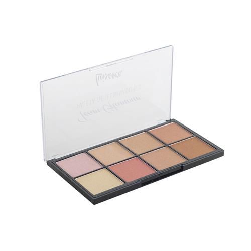 Paleta de Iluminador Team Glamour Luisance L8007