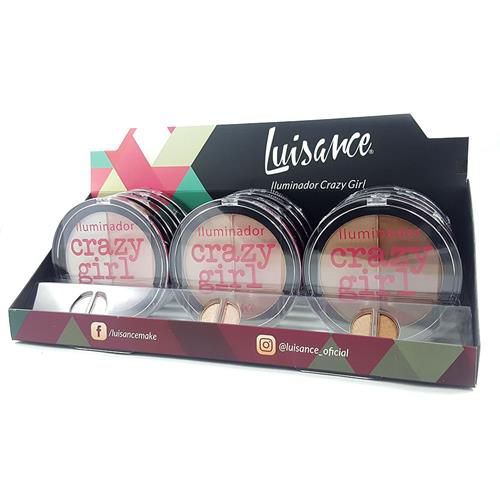 Iluminador Crazy Girl Luisance L9009 – Box c/ 12 unid