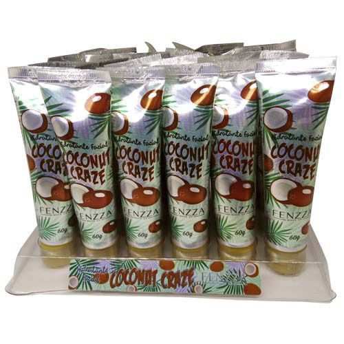Hidratante Facial Coconut Craze Fenzza FZ37041 - Box c/ 24 unid