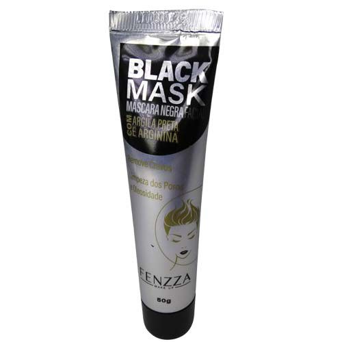 Máscara Facial Black Mask com Argila Preta e Arginina Fenzza FZ38020