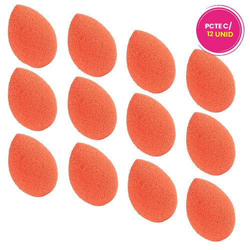 Esponja para Limpeza Facial Love Care Macrilan EP13 – Pcte c/ 12 unid