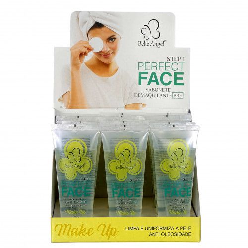 Sabonete Demaquilante Pré Perfect Face Belle Angel I002 – Box c/ 12 unid
