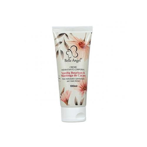 Creme Hidratante Corporal Vanilla Bourbon e Manteiga de Cacau Belle Angel I006
