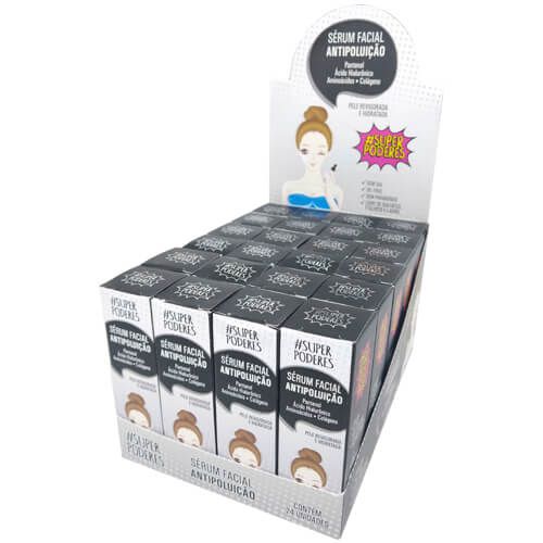 Sérum Facial Antipoluição Super Poderes SASP01 – Box c/ 24 unid