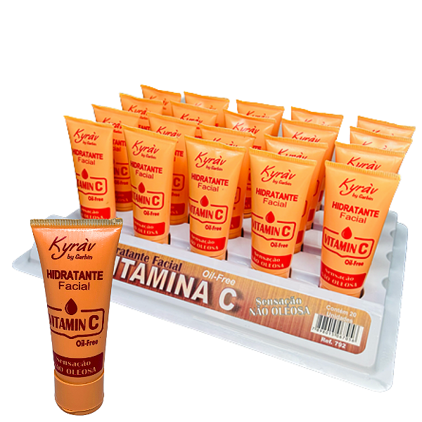 Hidratante Facial Pocket Vitamina C Oil-Free 30g Kyráv 792 - Box c/ 20 unid