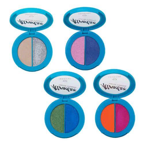 Duo de Sombras Attractive Jasmyne JS06050 - Kit c/ 04 unid