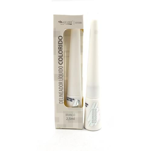 Delineador Líquido Branco Max Love