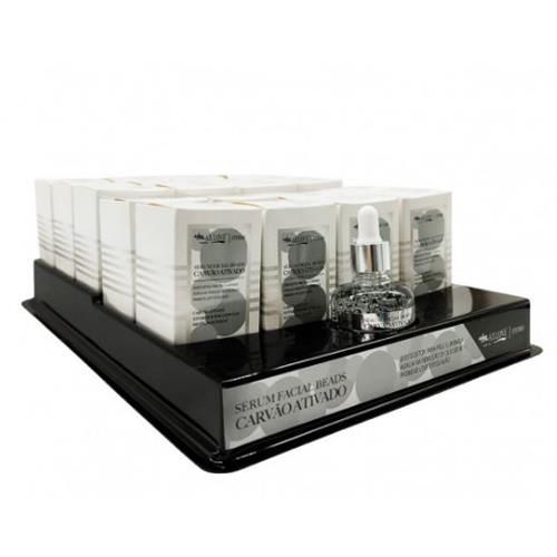 Sérum Facial Beads Carvão Ativado Max Love - Box c/ 20 unid