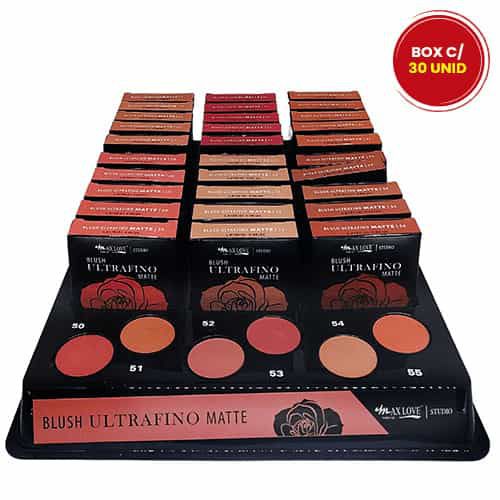Blush Matte Ultrafino Max Love - Box c/ 30 unid