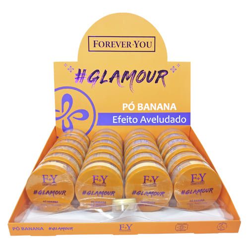 Pó Banana Glamour Forever You FY016 – Box c/ 24 unid