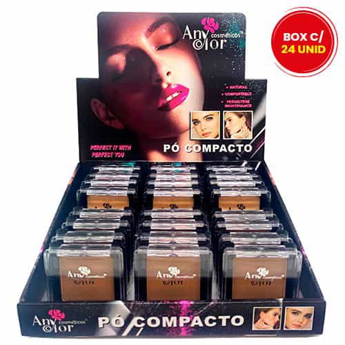 Pó Compacto Any Color 1915 - Box c/ 24 unid