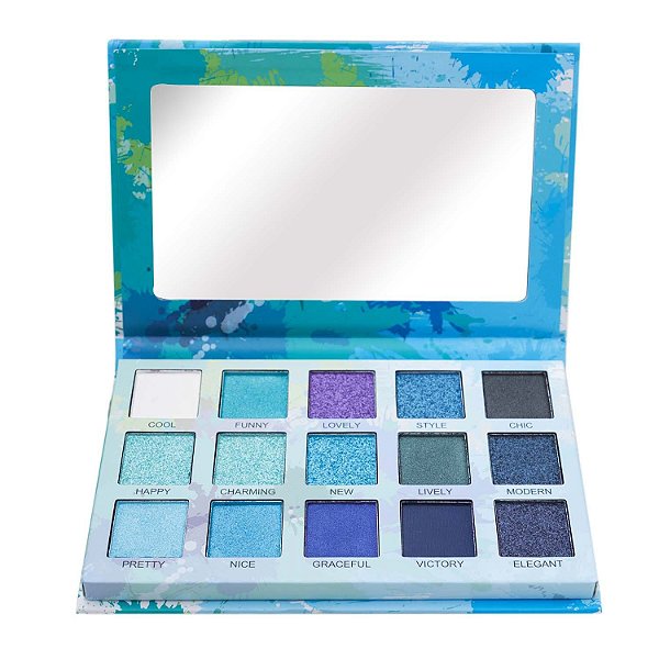 Paleta de Sombras Spotlight Eyeshadow Blue Luisance L2037
