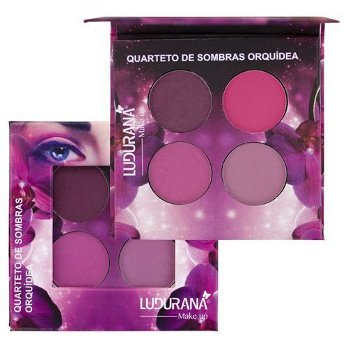 Quarteto de Sombras Orquídea Ludurana B00025​