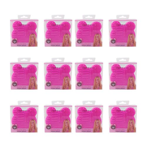 Esponja de Silicone para Limpar Pincéis Sabrina Sato SS-1141 – Pcte c/ 12 unid