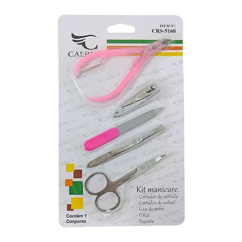 Kit Manicure Caerus CRS-5160