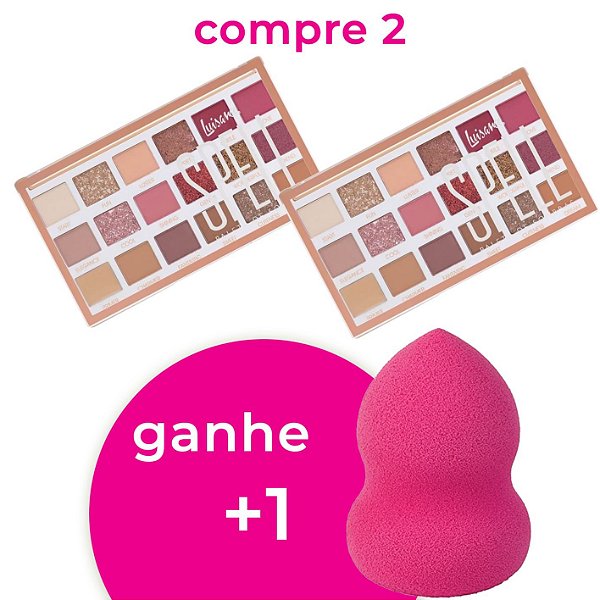 Compre 2 Paleta de Sombras Spell Luisance L2036 e Ganhe 1 Esponja 360°