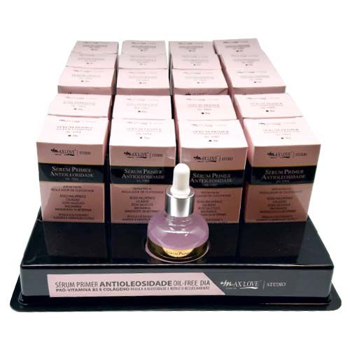 Sérum Primer Antioleosidade Oil-Free Dia Max Love – Box c/ 20 unid