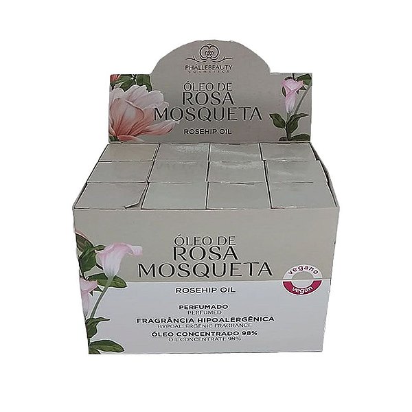 Óleo de Rosa Mosqueta Phállebeauty PH00150 – Box c/ 12 unid