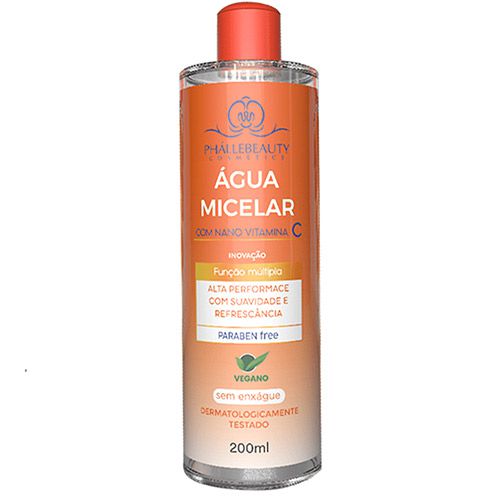 Água Micelar com Nano Vitamina C Phállebeauty PH0503