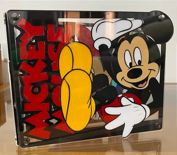 Álbum Mickey Acrílico 15x15