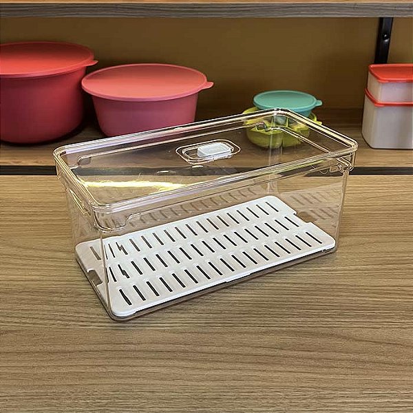 Organizador Clear Fresh - 5 Litros - Natural