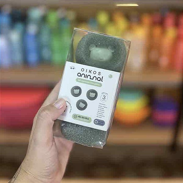 Kit 3 Esponjas Tira Pelos para Máquina de Lavar