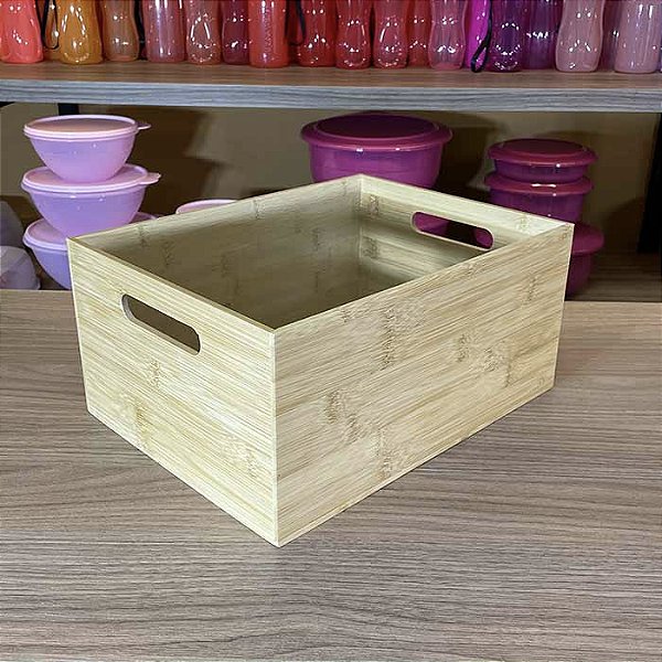 Caixa Organizadora Keep - 11 Litros - Bambu