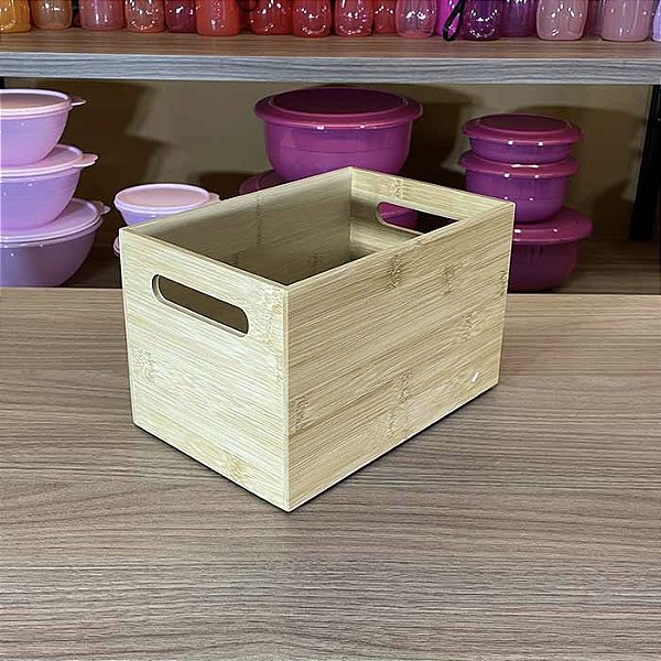 Caixa Organizadora Keep - 5,7 Litros - Bambu