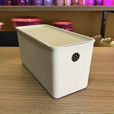 Cesto com tampa Flow - 4,2 Litros