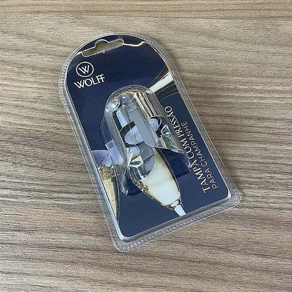 Tampa com Pressão para Garrafas de Champagne