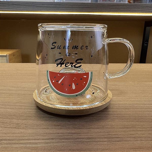 Caneca Melancia - Pires em Bambu