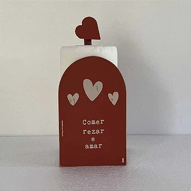 Porta Papel Toalha - decorado
