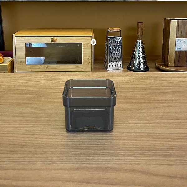 Organizador de gavetas Clear - 7,5cm - quadrado