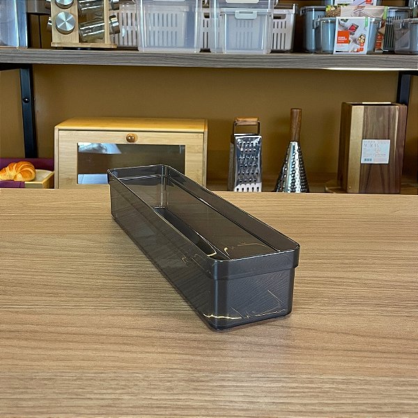 Organizador de gavetas Clear - 30cm - retangular