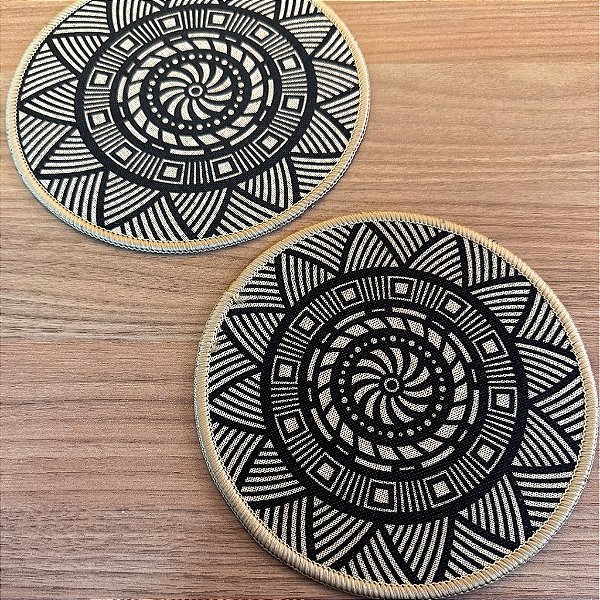 Kit Descanso de Panelas - 18cm e 20cm - Preta