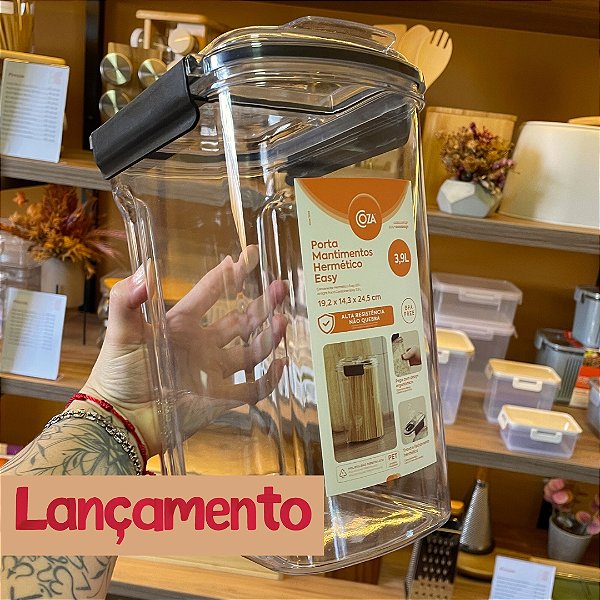 Porta Mantimentos Easy - 3,9 Litros