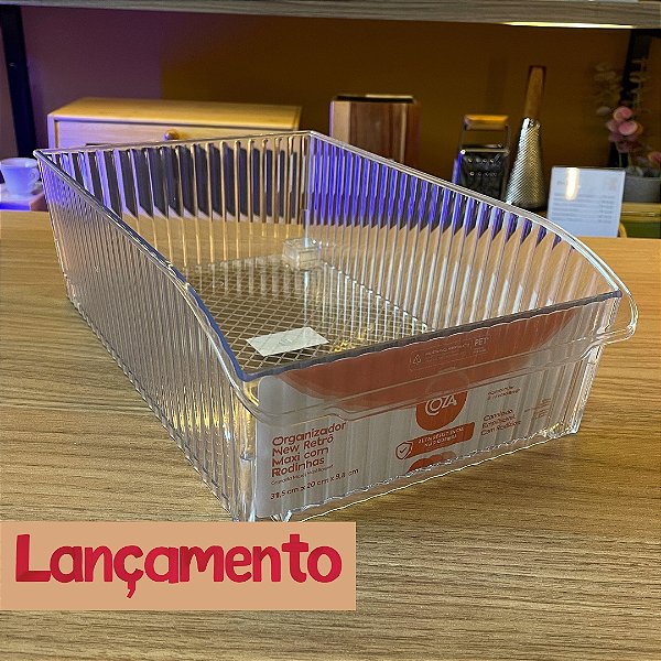 Organizador com Rodinhas Max New Retro - 3,6 Litros