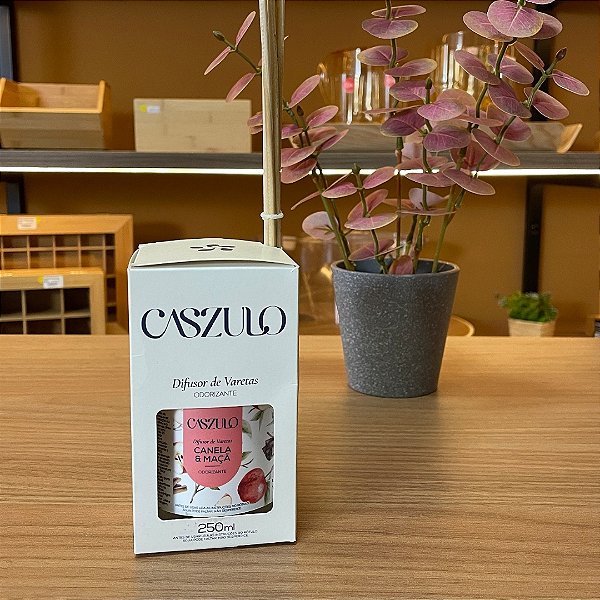 Difusor de Varetas Caszulo Canela e Maçã 250ml