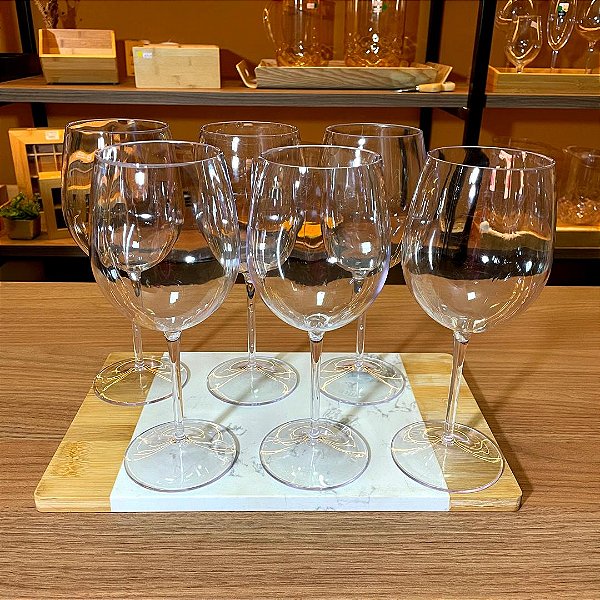 Kit com 6 Taças para Drink - 600ml cada