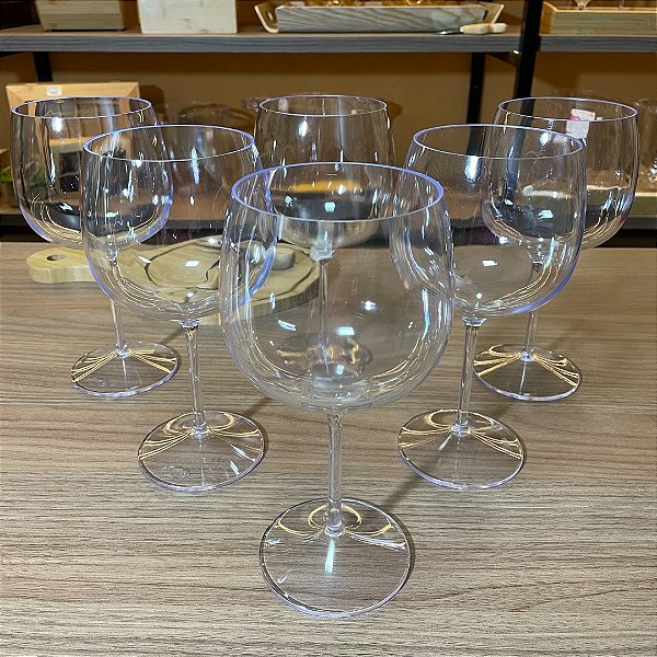 Kit com 6 Taças para Gin - 600ml cada