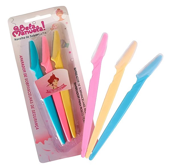 Kit 3 Navalhas QBela Manuela